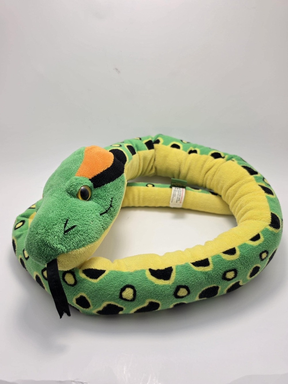 Wild Republic Green Anaconda Snake Plush